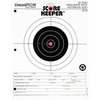 Champion Targets 45721 Score Keeper  Bullseye Paper 50 yds Small Bore Rifle 8.50 x 11 BlackOrange 12 PK UPC: 076683457219