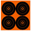 Birchwood Casey 36612 Big Burst Revealing Target SelfAdhesive Paper BlackOrange 6 Bullseye 12 PK UPC: 029057366129