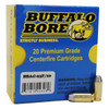 Buffalo Bore Ammunition 23F20 Outdoorsman Strictly Business 40 SW 200 gr Hard Cast Flat Nose 20 Per Box 12 UPC: 651815023069