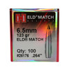 HRNDY ELD-M 6.5MM .264 123GR 100CT UPC: 090255261769