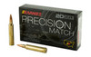 Barnes Precision Match Hyper Velocity Centerfire Ammunition, 300 Winchester, Open Tip Match Boat Tail, 220 Grain - 20 Cartridge Box ( 20 / 1 )