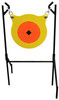Birchwood Casey 47330 World of Targets Boomslang PistolRifle OrangeYellow AR500 Steel Gong Standing Includes GongMetal Stand UPC: 029057473308
