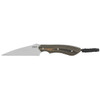 CRKT 2388 S.P.E.W.  3 Fixed Wharncliffe Plain Bead Blasted BlackBrown BladeG10 BlackBrown G10 Handle Includes Sheath UPC: 794023238808