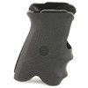 Hogue 85000 Rubber Grip  Black Rubber with Finger Grooves for Ruger P85 P91 UPC: 743108850008
