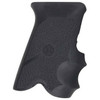 Hogue 85000 Rubber Grip  Black Rubber with Finger Grooves for Ruger P85 P91 UPC: 743108850008