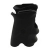 Hogue 85000 Rubber Grip  Black Rubber with Finger Grooves for Ruger P85 P91 UPC: 743108850008
