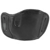 Bulldog MLBL Molded  OWB Black Leather Belt Slide Fits Glock Fits Ruger P85 Fits SW MP 40 Right Hand UPC: 672352007428