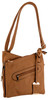 Bulldog BDP032 Cross Body Purse wHolster Tan Leather for Small Autos  Revolvers Ambidextrous Hand UPC: 672352009408