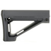 Magpul MAG480-GRY MOE Carbine Stock Fixed Stealth Gray Synthetic for  AR-15, M16, M4 with Mil-Spec Tube (Tube Not Included)                                                                             