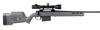 Magpul MAG483-GRY Hunter 700 Stock Fixed with Aluminum Bedding & Adjustable Comb Stealth Gray Synthetic for Remington 700 LA                                                                            