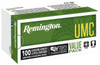 Remington UMC Subsonic Centerfire Ammunition, 40 Smith & Wesson, Full Metal Jacket, 180 Grain - 100 Cartridge Box ( 100 / 1 )