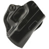 DeSantis Gunhide 019BAE1Z0 Mini Scabbard  OWB Black Leather Belt Slide Fits Glock 2629 Right Hand UPC: 792695206798