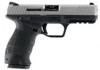 SAR USA SAR9ST SAR9  9mm Luger 171 4.40 Black Steel Barrel Stainless Serrated Steel Slide Black Polymer Frame wPicatinny Rail Black Finger Grooved Grip Manual Thumb Safety Right Hand UPC: 858763007138
