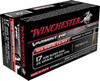 Winchester Varmint HE V-Max Hyper Velocity Rimfire Ammunition, 17 WSM, PTJHP, 25 Grain - 50 Cartridge Box ( 50 / 1 )