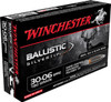 Winchester Ballistic Silvertip Hyper Velocity Centerfire Ammunition, 30-06 Springfield, Rapid Controlled Expansion Polymer Tip, 180 Grain - 20 Cartridge Box ( 20 / 1 )