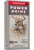 Winchester Power-Point Hyper Velocity Centerfire Ammunition, 300 WSM, Power Point, 180 Grain - 20 Cartridge Box ( 20 / 1 )