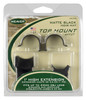 Weaver Mounts 49043 Detachable Extension Top Mount Rings  Matte Black 1 Extra High UPC: 076683490438