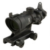 Trijicon 100091 ACOG  Black Hardcoat Anodized 4x32mm Illuminated Amber Crosshair 223 Reticle UPC: 719307300538