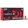 Federal American Eagle Standard Velocity Centerfire Ammunition, 40 Smith & Wesson, Full Metal Jacket, 165 Grain - 50 Cartridge Box ( 50 / 1 )