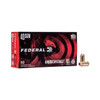 Federal American Eagle Standard Velocity Centerfire Ammunition, 40 Smith & Wesson, Full Metal Jacket, 165 Grain - 50 Cartridge Box ( 50 / 1 )