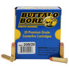 Buffalo Bore Ammunition 20B20 Heavy Strictly Business 38 Special P 125 gr Jacket Hollow Point 20 Per Box 12 UPC: 651815020228