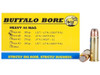 Buffalo Bore Ammunition 4B20 Heavy Strictly Business 44Rem Mag 300gr Semi Jacketed Flat Point 20 Per Box/12 Case