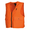 BRN ORANGE ZIP-UP SAFETY VEST UPC: 023614324928
