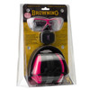 Browning 126373 Range Kit  Foam Plastic with Foam 27 dB 36 dB Over the Head Orange PinkBlack Women UPC: 023614415268