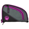 Ruger 27409 Tucson Womens Handgun Case BlackGray Orchid Accents Lockable Zippers 8 UPC: 026509012368