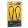 SNAPSAFE LOCK BOX CABLE W/PADLOCK 2 PACK UPC: 842631100168