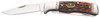 Browning 3220012 Joint Venture  2.88 Folding Drop PointSpey Point Plain 8Cr13MoV SS Blade Brown Jigged Bone Handle UPC: 023614843368