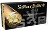 Sellier & Bellot Handgun Subsonic Centerfire Ammunition, 40 Smith & Wesson, Jacketed Hollow Point, 180 Grain - 50 Cartridge Box ( 50 / 1 )