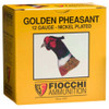 Fiocchi 12GP6 Golden Pheasant Extrema 12 Gauge 2.75 1 38 oz 1250 fps 6 Shot 25 Bx10 UPC: 762344701868