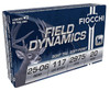 Fiocchi Field Dynamics Hyper Velocity Centerfire Ammunition, 25-06 Remington, Pointed Soft Point, 117 Grain - 20 Cartridge Box ( 20 / 1 )