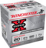 Winchester Super-X 20 Gauge Shotshell Ammunition, 2 3/4 Inch, 1220 FPS, 1 Ounce, #7 1/2 Shot - 25 Cartridge Box ( 25 / 1 )