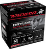 Winchester Drylock Super Steel 12 Gauge Shotshell Ammunition, 3 in, 1300 fps, 1 3/8 oz, #2 - 25 Cartridge Box ( 25 / 1 )