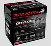 Winchester Drylock Super Steel 12 Gauge Shotshell Ammunition, 3 in, 1300 fps, 1 3/8 oz, #2 - 25 Cartridge Box ( 25 / 1 )