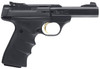 Browning 051408490 Buck Mark Standard Micro CA Compliant 22 LR 101 4 Slab Side Barrel Matte Black Serrated Steel Slide  Aluminum Frame Black Overmolded Grips UPC: 023614250968
