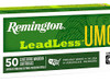 Remington Ammunition 23791 UMC Leadless 40S&W 180gr Flat Nose Enclosed Base 50 Per Box/10 Case