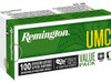 Remington Ammunition 23771 UMC Value Pack 38Special+P 125gr Jacket Hollow Point 100 Per Box/6 Case