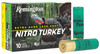 Remington Nitro Turkey 12 Gauge Shotshell Ammunition, 2 3/4 Inch, 1260 FPS, 1 1/2 Ounce, #4 Shot - 10 Cartridge Box ( 10 / 1 )