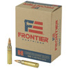 Hornady Frontier Hyper Velocity Centerfire Ammunition, 223 Remington, Full Metal Jacket, 55 Grain - 150 Cartridge Box ( 150 / 1 )