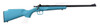 Crickett KSA2302 Youth  22 LR 1rd 16.12 Blued Barrel  Receiver Fixed FrontAdjustable Rear Peep Sights Blue Synthetic Stock w11.5 LOP Rebounding Firing Pin Safety UPC: 611613023029
