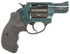 Charter Arms 25387 Undercover Chameleon 38 Special 5rd 2 Barrel Overall HiPolished Iridescent Cerakote Finish Standard Hammer Finger Grooved Black Rubber Grip UPC: 678958253870