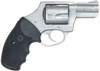 Charter Arms 73521 Mag Pug  357 Mag 5 Shot 2.20 Matte Stainless Steel Barrel Cylinder  Frame wBlack Finger Grooved Rubber Grip UPC: 678958735215