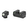Rival Arms RA2B231G Night Sights for G42G43G48  Black  Green Tritium White Ring Front Sight Green Tritium Black Ring Rear Sight UPC: 788130026946