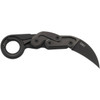 CRKT 4040 Provoke  2.41 Folding Hawkbill Plain Black TiN D2 Steel Blade Black Aluminum Handle Includes Pocket Clip UPC: 794023404005