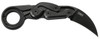 CRKT 4040 Provoke  2.41 Folding Hawkbill Plain Black TiN D2 Steel Blade Black Aluminum Handle Includes Pocket Clip UPC: 794023404005