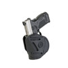1791 Gunleather 3WH4SBLA 3Way  IWBOWB Size 04 Stealth Black Leather Belt Loop Fits Walther PPS Fits Taurus G2C Fits Springfield XDXDS Ambidextrous Hand UPC: 816161020166