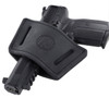 1791 Gunleather UIWXSBLA UIW Max  IWBOWB Black Leather Belt Clip Fits Most MidLarge Frame Autos with Rail Laser  Light Ambidextrous UPC: 816161021279